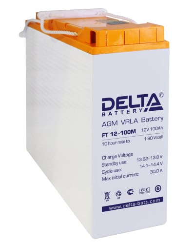 Delta FT 12-100 M. Аккумулятор герметичный свинцово-кислотный. Delta в Копейске
