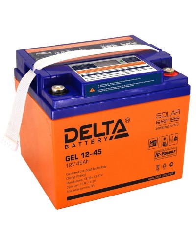 Delta GEL 12-45. Аккумулятор герметичный свинцово-кислотный. Delta в Копейске