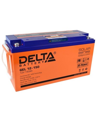 Delta GEL 12-150. Аккумулятор герметичный свинцово-кислотный. Delta в Копейске