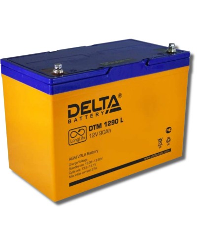 Delta DTM 1290 L. Аккумулятор герметичный свинцово-кислотный. Delta в Копейске