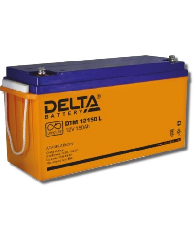 Delta DTM 12150 L. Аккумулятор герметичный свинцово-кислотный. Delta в Копейске
