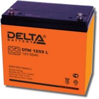 Delta DTM 1255 L. Аккумулятор герметичный свинцово-кислотный. Delta