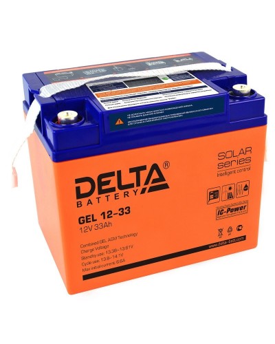 Delta GEL 12-33. Аккумулятор герметичный свинцово-кислотный. Delta в Копейске