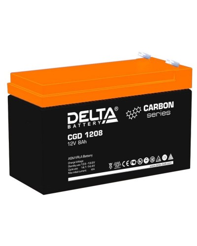 Delta CGD 1208. Аккумулятор герметичный свинцово-кислотный. Delta в Копейске