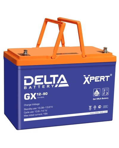 Delta GX 12-90. Аккумулятор герметичный свинцово-кислотный. Delta в Копейске
