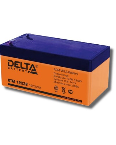 Delta DTM 12032. Аккумулятор герметичный свинцово-кислотный. Delta в Копейске