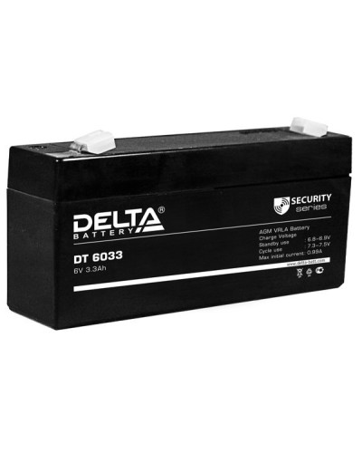 Delta DT 6033 (125мм). Аккумулятор герметичный свинцово-кислотный. Delta в Копейске