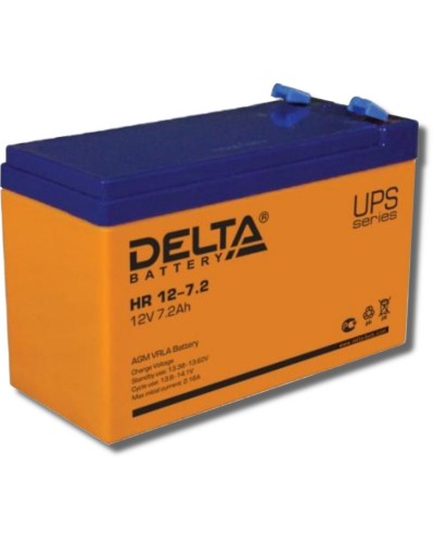 Delta HR 12-7.2. Аккумулятор герметичный свинцово-кислотный. Delta в Копейске
