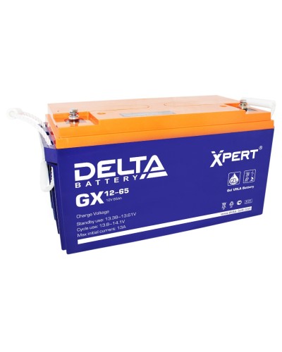 Delta GX 12-65. Аккумулятор герметичный свинцово-кислотный. Delta в Копейске
