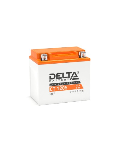 Delta CT 1205. Аккумулятор герметичный свинцово-кислотный стартерный. Delta в Копейске