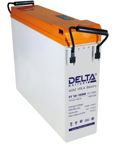 Delta FT 12-105 M. Аккумулятор герметичный свинцово-кислотный. Delta в Копейске