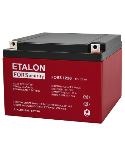 ETALON FORS 1226. Аккумулятор герметичный свинцово-кислотный. ETALON в Копейске