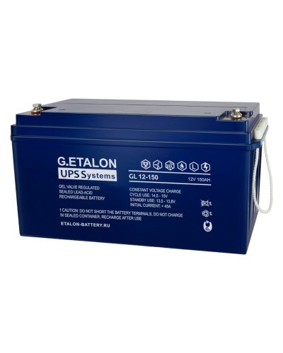 G.ETALON GL 12-150. Аккумулятор герметичный свинцово-кислотный. ETALON в Копейске