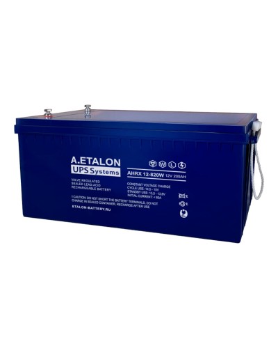 A.ETALON AHRX 12-820W (120). Аккумулятор герметичный свинцово-кислотный. ETALON в Копейске