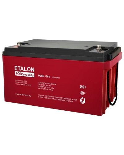 ETALON FORS 1265. Аккумулятор герметичный свинцово-кислотный. ETALON в Копейске