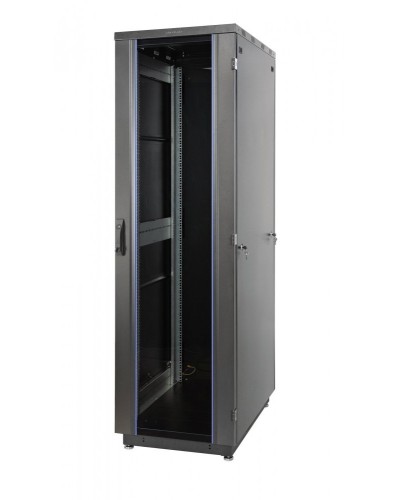 60F-33-66-31BL. Шкаф телекоммуникационный 19 напольный 33U. Eurolan в Копейске