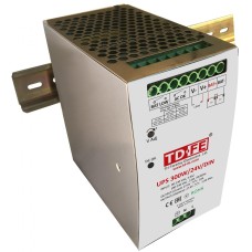 UPS 300W/24V/DIN. Источник вторичного электропитания резервированный. FARADAY