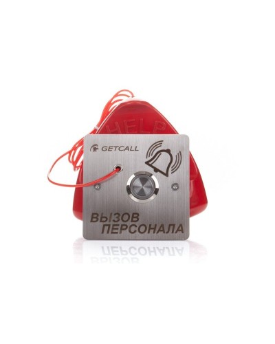 GC-0423B1. Проводная влагозащищенная кнопка вызова со шнуром. GETCALL в Копейске