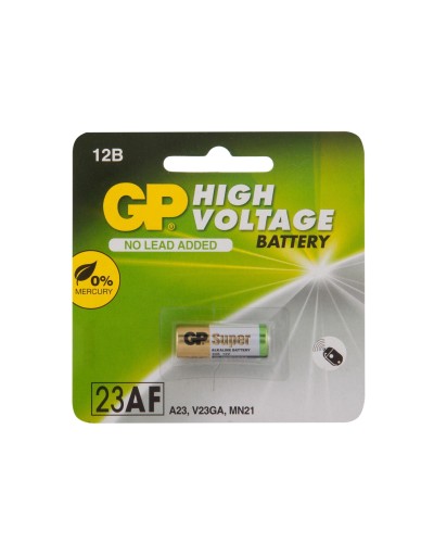 GP 23AF (GP 23AFRA-2F1), БЛИСТЕР. Высоковольтная батарейка 12В. GP Batteries в Копейске