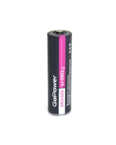 ER14505 GoPower. Литий-тионилхлоридный элемент питания. GoPower в Копейске