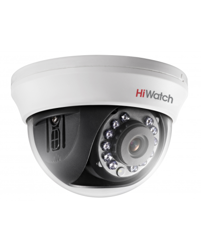 DS-T591(C) (2.8 mm). Бюджетная видеокамера мультиформатная купольная. HiWatch в Копейске