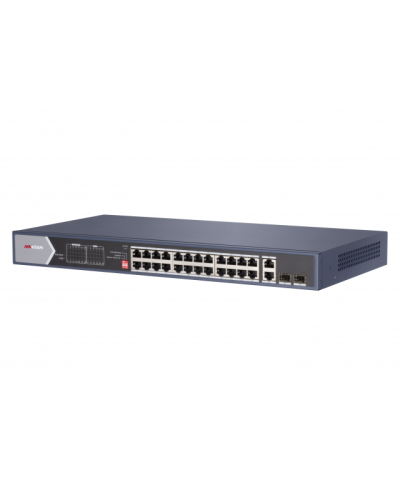 DS-3E0528HP-E. Коммутатор с питанием POE. Hikvision в Копейске
