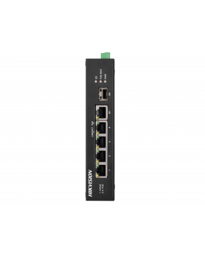 DS-3T0306HP-E/HS. Коммутатор с питанием POE. Hikvision в Копейске