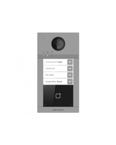 DS-KV8413-WME1(C)/Flush. Вызывная панель IP-домофона. Hikvision в Копейске