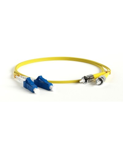 FC-D2-9-LC/UR-ST/UR-H-1M-LSZH-YL. Патч-корд волоконно-оптический ST-LC. Hyperline в Копейске