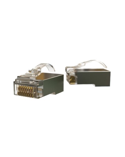 PLEZ-8P8C-UA-C6-SH-100 (100 шт). Разъем RJ-45. Hyperline в Копейске