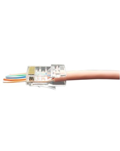 PLEZ-8P8C-U-C5-100 (100 шт). Разъем RJ-45. Hyperline в Копейске