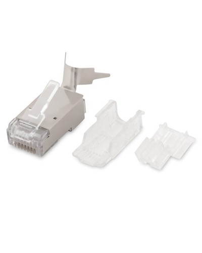 PLUG-8P8C-UV-C6A-SH-50 (50 шт). Разъем RJ-45. Hyperline в Копейске