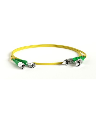 FC-D2-9-FC/AR-ST/AR-H-1M-LSZH-YL. Патч-корд волоконно-оптический ST-FC. Hyperline в Копейске