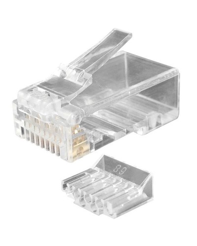 PLUG-8P8C-UV-C6-100 (100 шт). Разъем RJ-45. Hyperline в Копейске