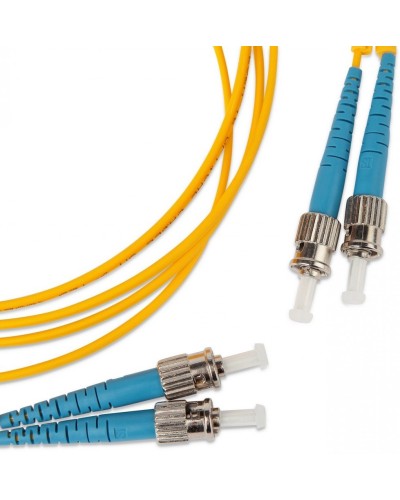 FC-D2-9-ST/UR-ST/UR-H-5M-LSZH-YL. Патч-корд волоконно-оптический одномодовый. Hyperline в Копейске