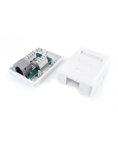 SB1-1-8P8C-C6-SH-WH. Розетка RJ-45. Hyperline в Копейске