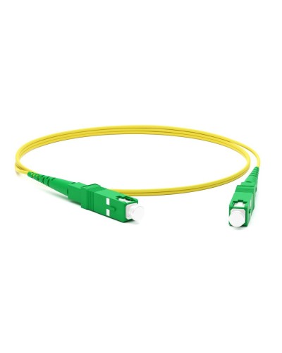 FC-D2-9-FC/UR-SC/UR-H-15M-LSZH-YL. Патч-корд волоконно-оптический одномодовый. Hyperline в Копейске