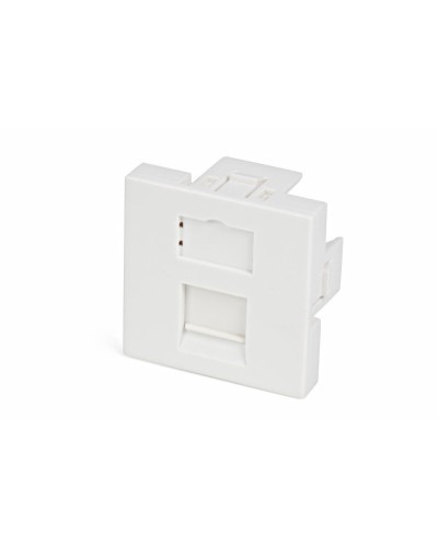 SIP2-1K-M45-45. Вставка 45х45 для 1 модуля формата Keystone Jack, со шторкой. Hyperline в Копейске