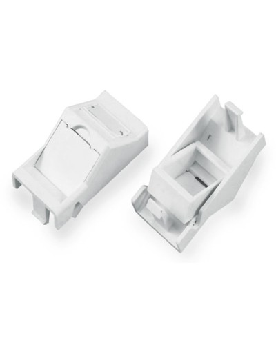 SIP2A-1K-M45-22.5. Вставка угловая 45x22.5 (аналог Mosaic) для 1 модуля формата Keystone Jack. Hyperline в Копейске