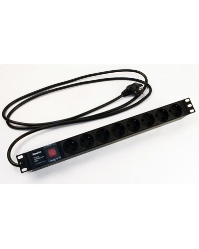 SHE19-8SH-S-2.5EU. Блок розеток 19. Hyperline в Копейске