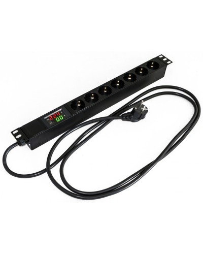 SHE19-7SH-AV-2.5EU. Блок розеток 19. Hyperline в Копейске