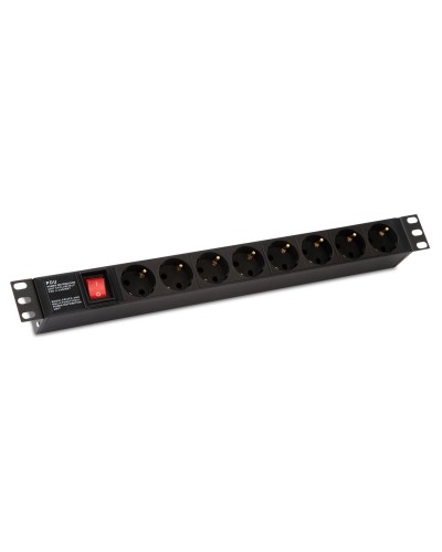 SHE19-6SH-S-IEC. Блок розеток 19. Hyperline в Копейске