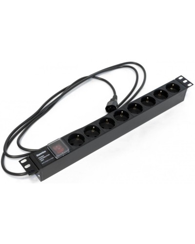 SHE19-8SH-S-2.5IEC. Блок розеток 19. Hyperline в Копейске