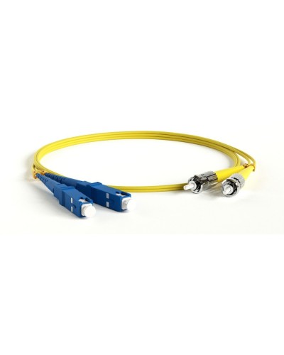 FC-D2-9-SC/UR-ST/UR-H-1M-LSZH-YL. Патч-корд волоконно-оптический ST-SC. Hyperline в Копейске