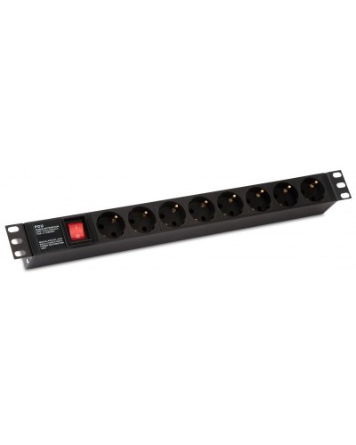 SHE19-8SH-S-IEC. Блок розеток 19. Hyperline в Копейске