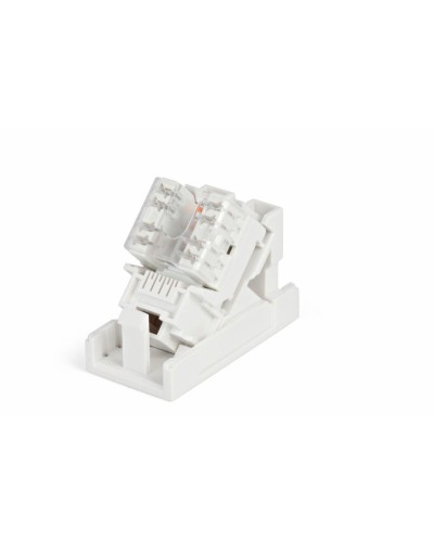 SIP2K-C5E-M45-22.5. Вставка 45х22,5 с наклонным модулем RJ-45 категории 5е. Hyperline в Копейске