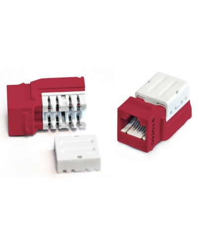 KJNE-8P8C-C5e-90-RD. Вставка Keystone Jack RJ-45. Hyperline в Копейске