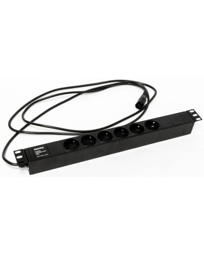 SHE19-6SH-2.5IEC. Блок розеток 19. Hyperline в Копейске
