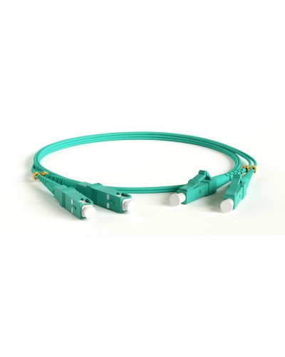 FC-D2-503-LC/PR-SC/PR-H-1M-LSZH-AQ. Патч-корд волоконно-оптический многомодовый. Hyperline в Копейске