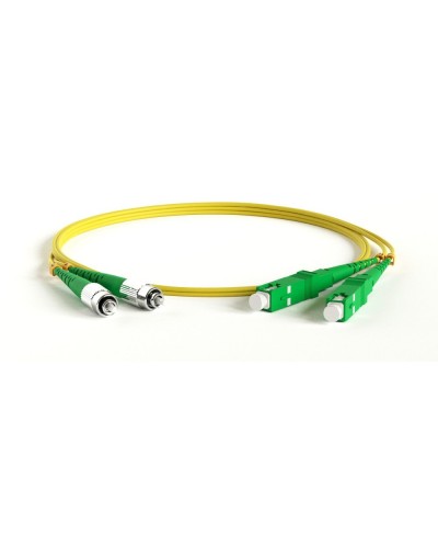FC-D2-9-FC/AR-SC/AR-H-1M-LSZH-YL. Патч-корд волоконно-оптический SC-FC. Hyperline в Копейске